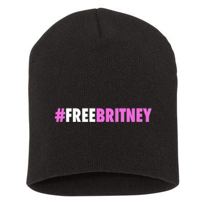 Free Britney Meme Fight For Britney Short Acrylic Beanie