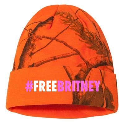 Free Britney Meme Fight For Britney Kati Licensed 12" Camo Beanie