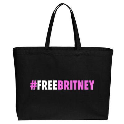 Free Britney Meme Fight For Britney Cotton Canvas Jumbo Tote