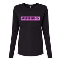 Free Britney Meme Movement Womens Cotton Relaxed Long Sleeve T-Shirt