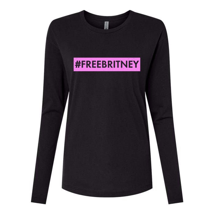 Free Britney Meme Movement Womens Cotton Relaxed Long Sleeve T-Shirt