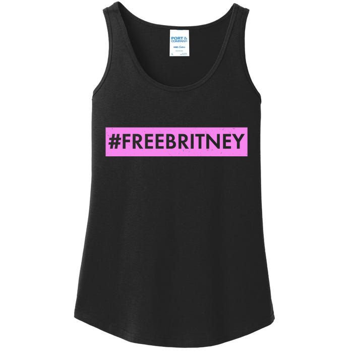 Free Britney Meme Movement Ladies Essential Tank