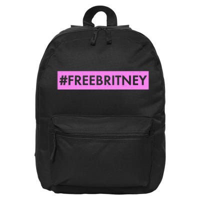 Free Britney Meme Movement 16 in Basic Backpack