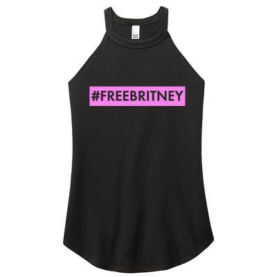 Free Britney Meme Movement Women's Perfect Tri Rocker Tank