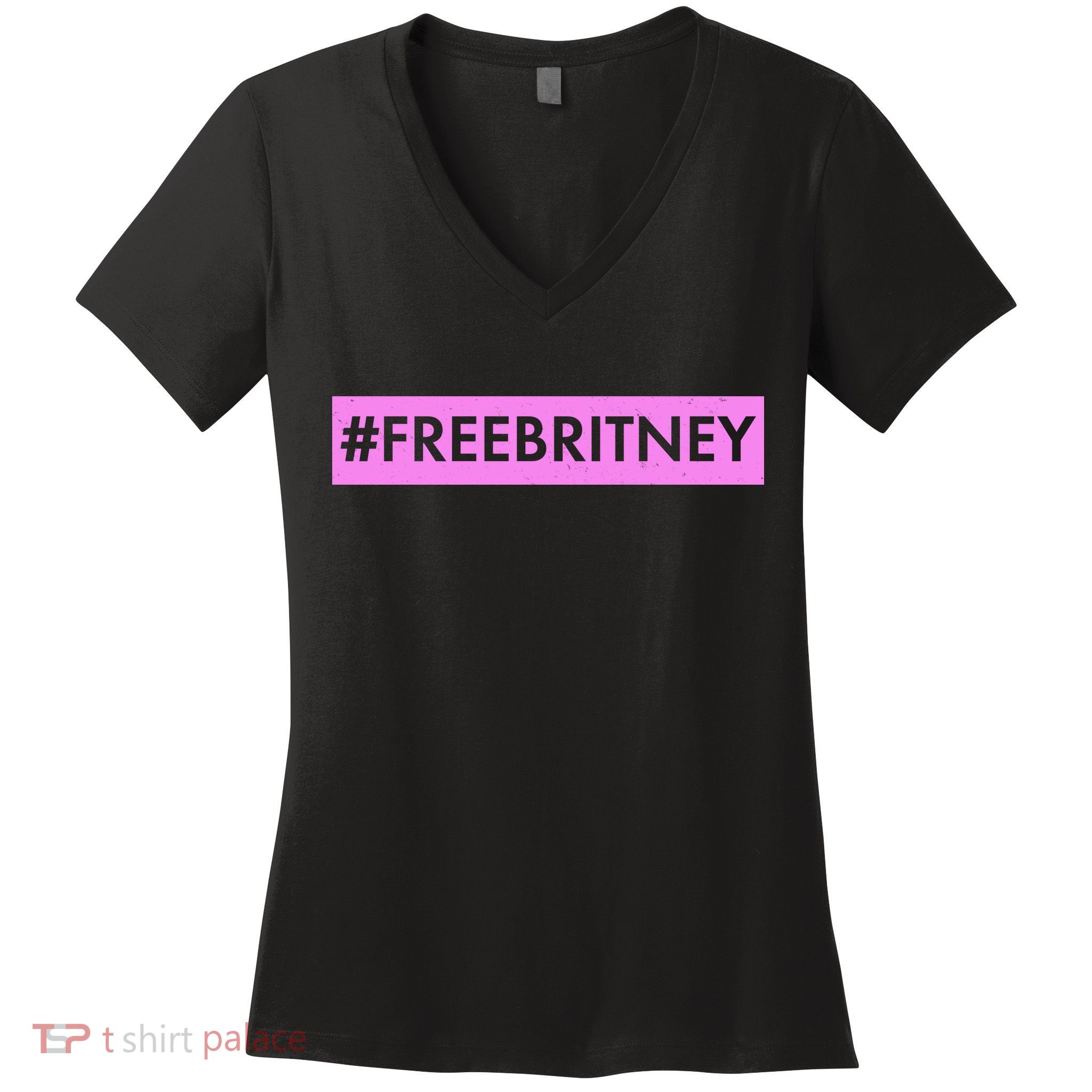 Free Britney Meme Movement Women's V-Neck T-Shirt