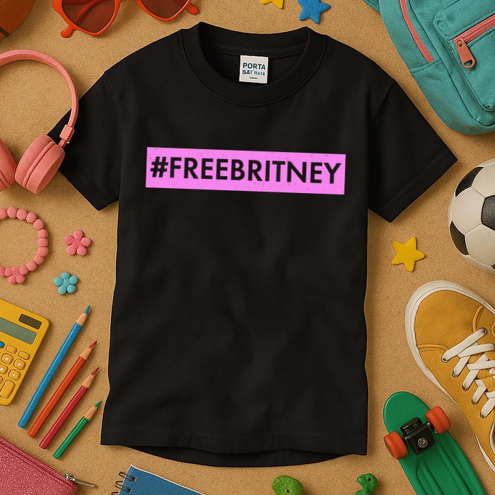 Free Britney Meme Movement Kids T-Shirt