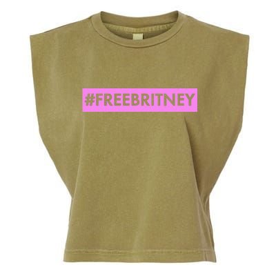 Free Britney Meme Movement Garment-Dyed Women's Muscle Tee