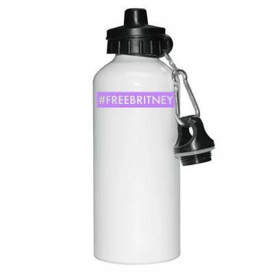 Free Britney Meme Movement Aluminum Water Bottle