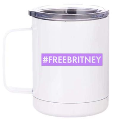 Free Britney Meme Movement 12 oz Stainless Steel Tumbler Cup