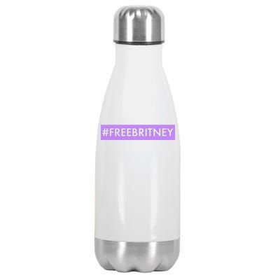 Free Britney Meme Movement Stainless Steel Insulated Water Bottle