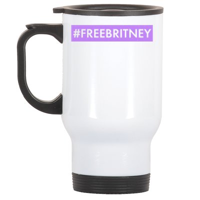 Free Britney Meme Movement Stainless Steel Travel Mug