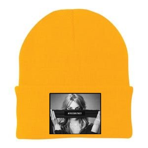 Free Britney Photo Support Knit Cap Winter Beanie