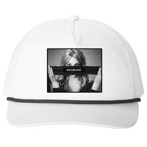 Free Britney Photo Support Snapback Five-Panel Rope Hat