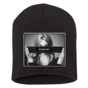 Free Britney Photo Support Short Acrylic Beanie