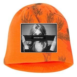 Free Britney Photo Support Kati - Camo Knit Beanie