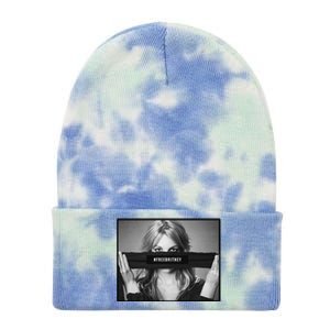 Free Britney Photo Support Tie Dye 12in Knit Beanie