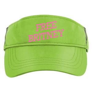 Free Britney pink Adult Drive Performance Visor