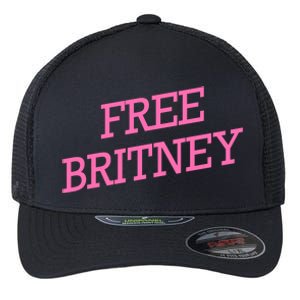 Free Britney pink Flexfit Unipanel Trucker Cap