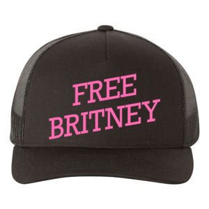 Free Britney pink Yupoong Adult 5-Panel Trucker Hat