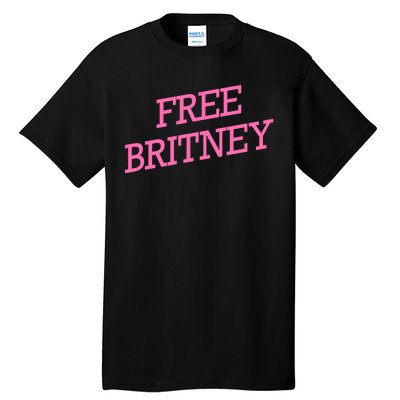 Free Britney pink Tall T-Shirt