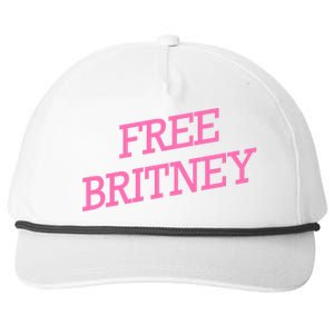 Free Britney pink Snapback Five-Panel Rope Hat