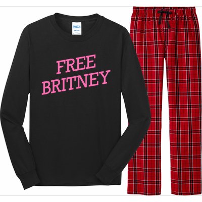 Free Britney pink Long Sleeve Pajama Set