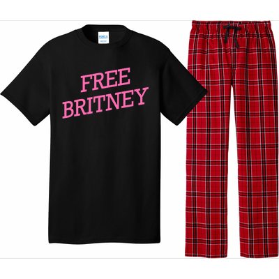 Free Britney pink Pajama Set