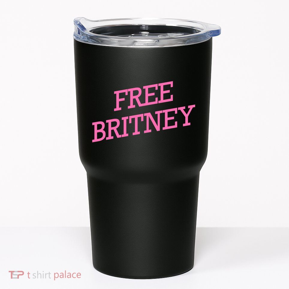 Free Britney pink Tumbler
