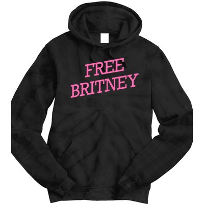 Free Britney pink Tie Dye Hoodie