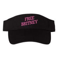 Free Britney pink Valucap Bio-Washed Visor