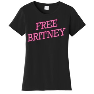 Free Britney pink Women's T-Shirt