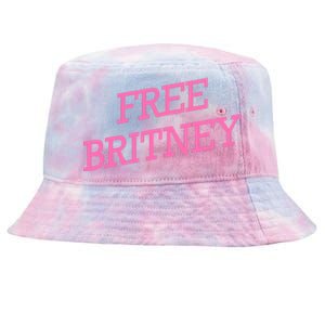 Free Britney pink Tie-Dyed Bucket Hat