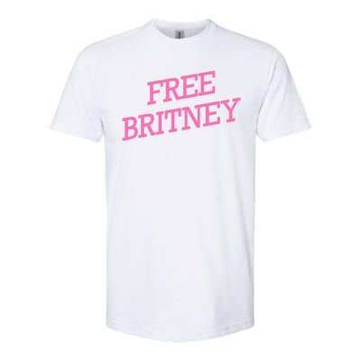 Free Britney pink Softstyle CVC T-Shirt