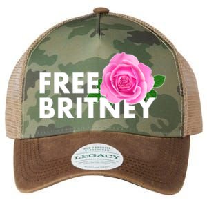 Free Britney Pink Rose Flower Legacy Tie Dye Trucker Hat