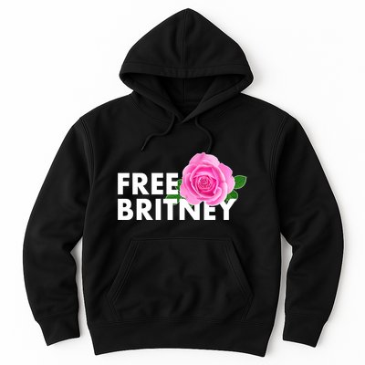 Free Britney Pink Rose Flower Hoodie