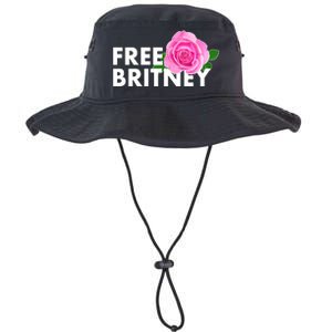 Free Britney Pink Rose Flower Legacy Cool Fit Booney Bucket Hat