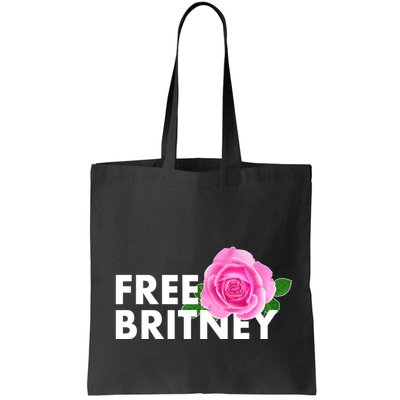 Free Britney Pink Rose Flower Bag