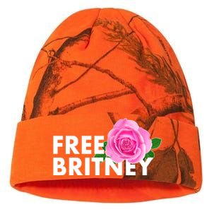 Free Britney Pink Rose Flower Kati Licensed 12" Camo Beanie