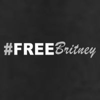 Free Britney Simple Hashtag Logo Garment-Dyed Heavyweight T-Shirt