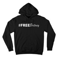 Free Britney Simple Hashtag Logo Hoodie