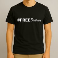 Free Britney Simple Hashtag Logo T-Shirt