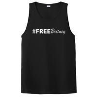 Free Britney Simple Hashtag Logo PosiCharge Competitor Tank