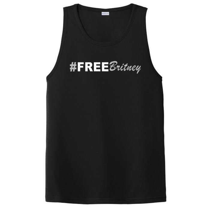 Free Britney Simple Hashtag Logo PosiCharge Competitor Tank