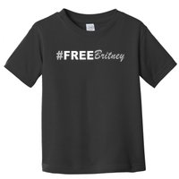 Free Britney Simple Hashtag Logo Toddler T-Shirt