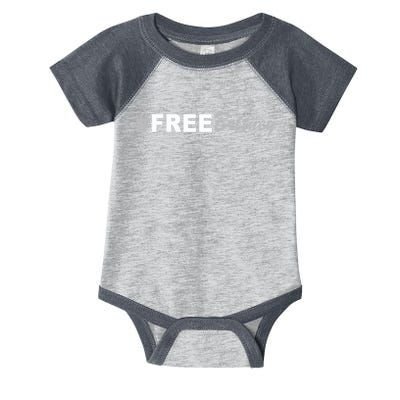 Free Britney Simple Hashtag Logo Infant Baby Jersey Bodysuit