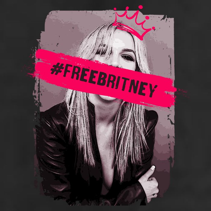 Free Britney Spears #FREEBRITNEY 7 Panel Mesh Trucker Snapback Hat