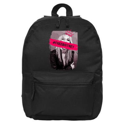 Free Britney Spears #FREEBRITNEY 16 in Basic Backpack
