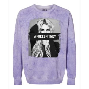 Free Britney Grey Style Colorblast Crewneck Sweatshirt