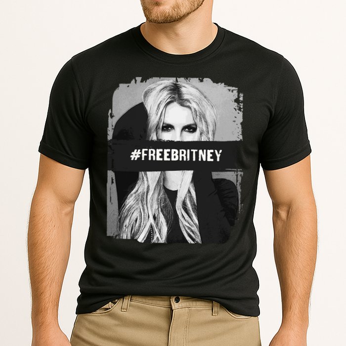 Free Britney Grey Style Cooling Performance Crew T-Shirt
