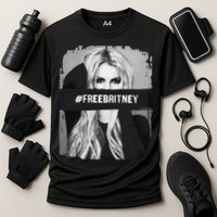 Free Britney Grey Style Cooling Performance Crew T-Shirt
